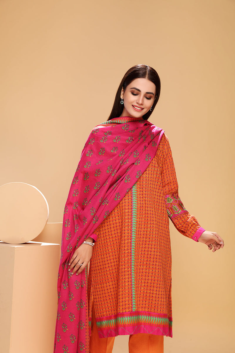IU Collection IU-S-25-038- Digital Print lawn 3Pc Nishat
