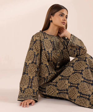 IU Collection IU-S-25-043- Digital Print lawn 3Pc Sapphire