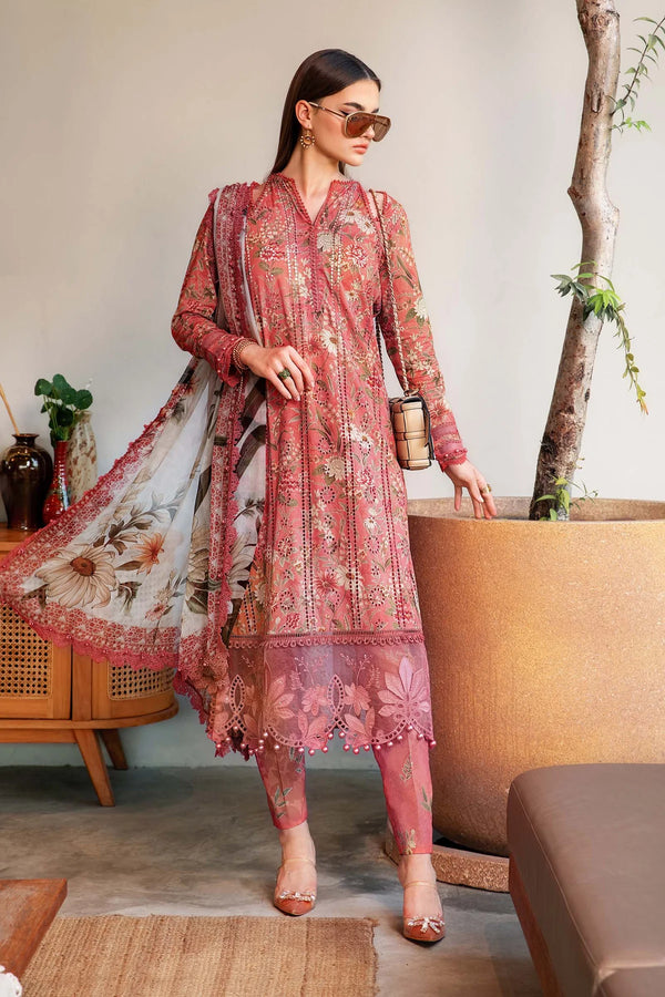 IU Collection IU-S-063- Digital Print lawn 3Pc M.Print