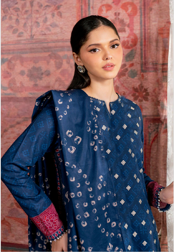 IU Collection IU-S-25-047- Digital Print lawn 3Pc So Kamal