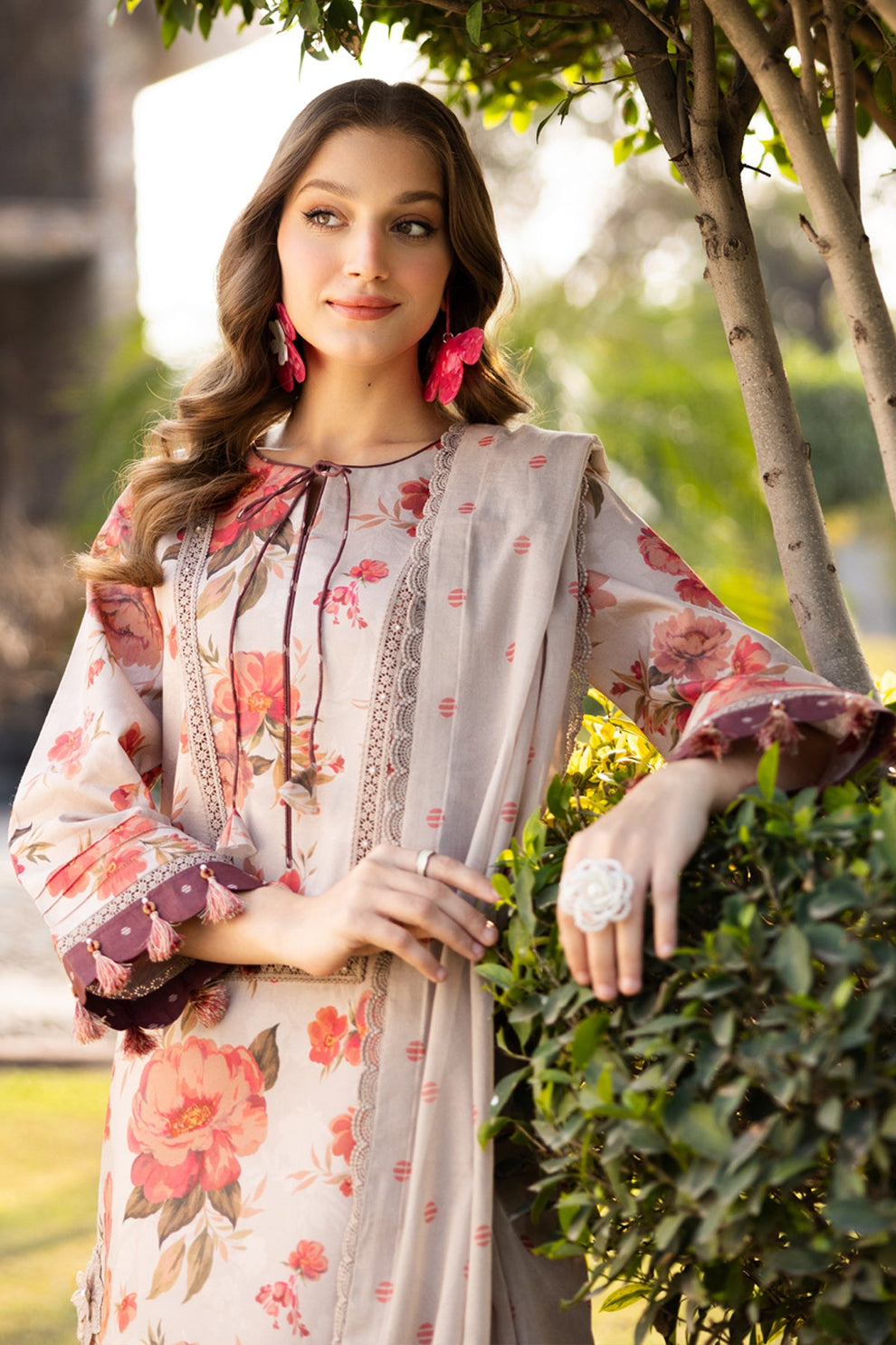 IU Collection IU-S-075- Airjet Bana Dora Luxury lawn-25 3Pc
