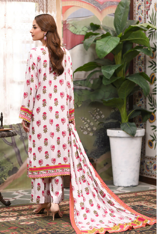 IU Collection IU-S-25-053- Digital Print lawn 3Pc So Kamal