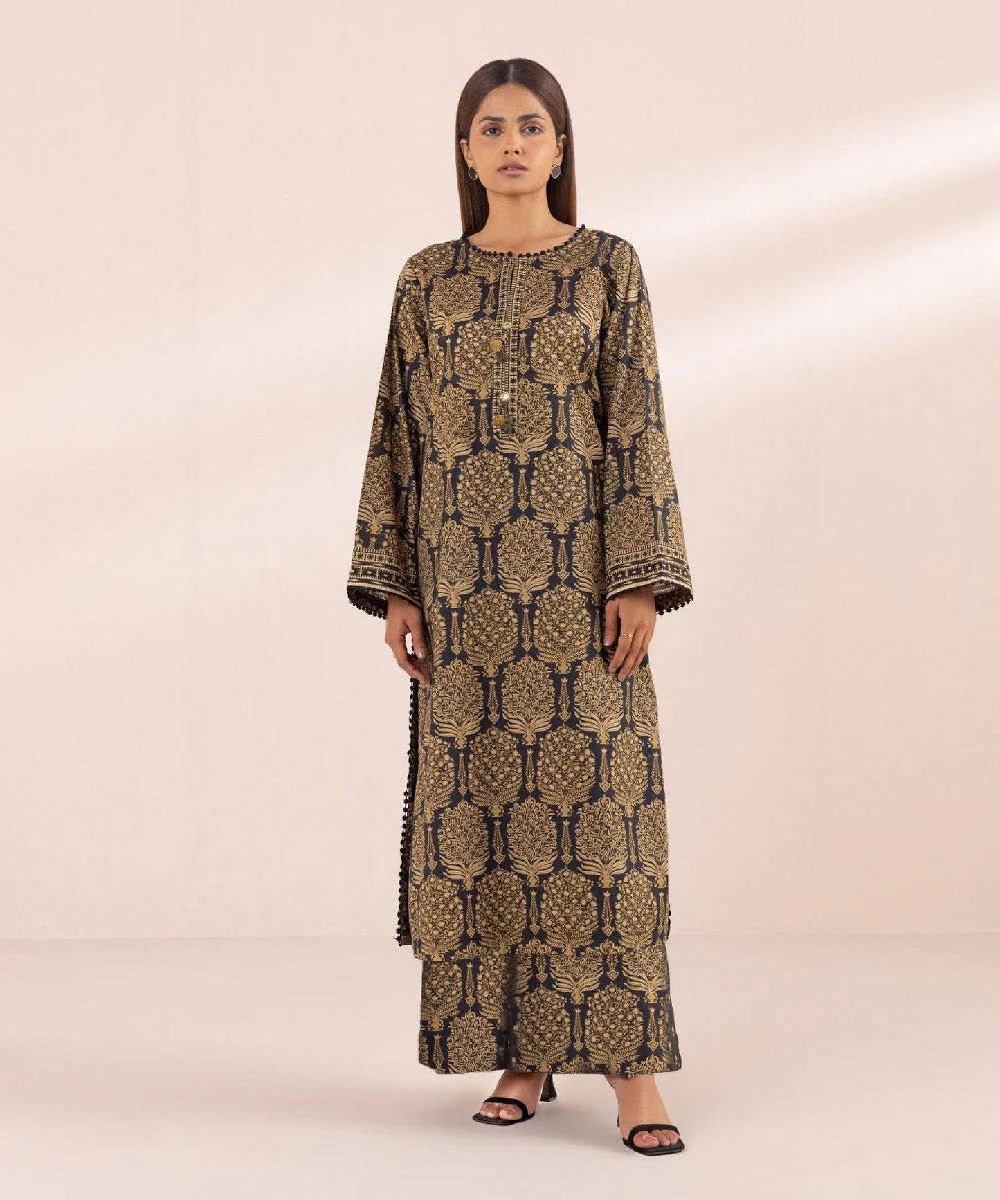 IU Collection IU-S-25-043- Digital Print lawn 3Pc Sapphire