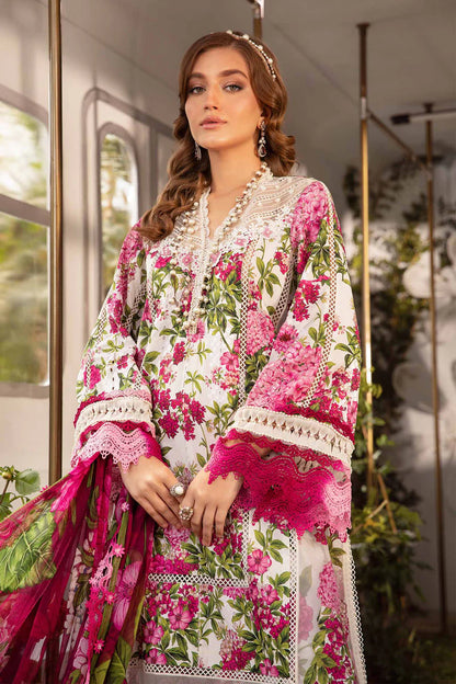 IU Collection IU-S-026- Digital Print lawn 3Pc M.Print