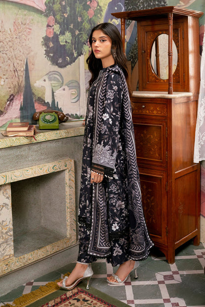 IU Collection IU-S-25-046- Digital Print lawn 3Pc So Kamal