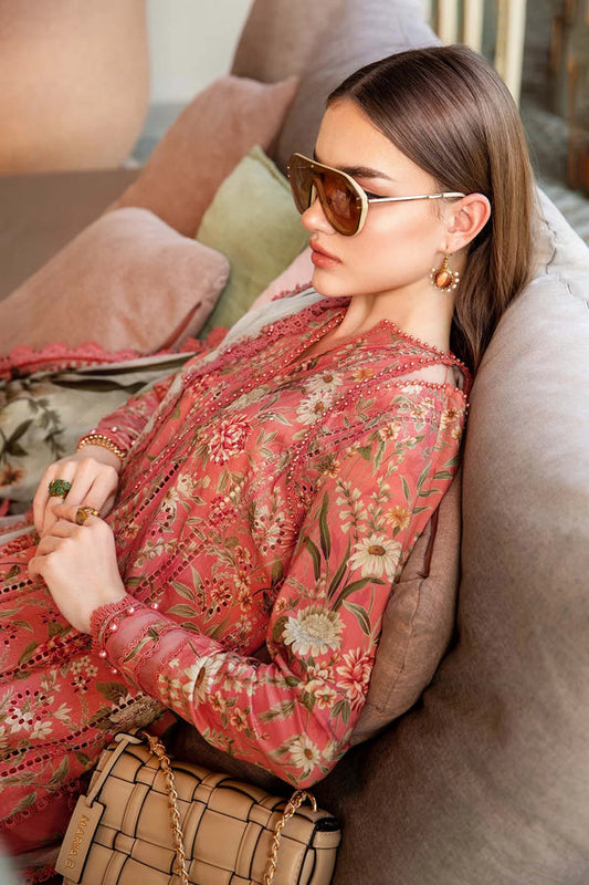 IU Collection IU-S-063- Digital Print lawn 3Pc M.Print