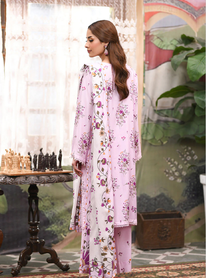 IU Collection IU-S-25-048- Digital Print lawn 3Pc So Kamal