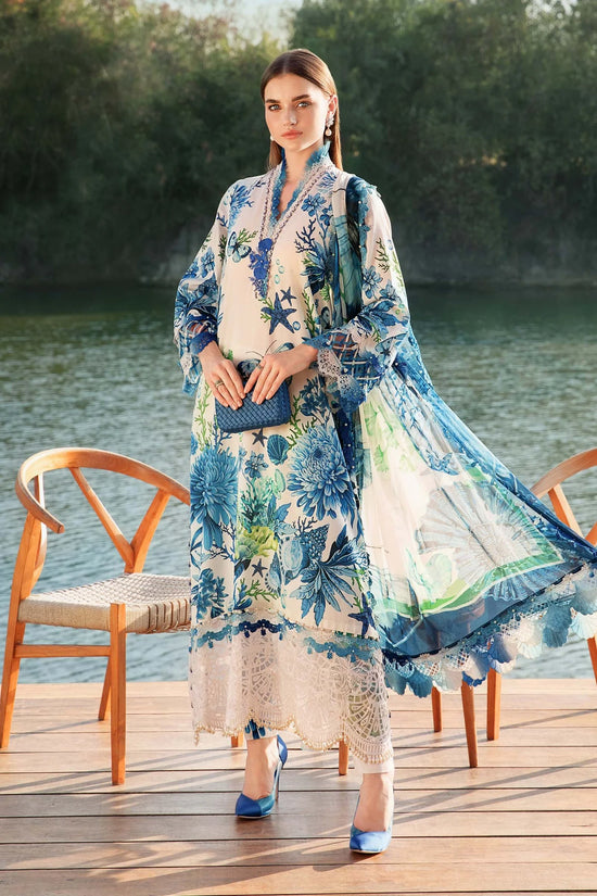 IU Collection IU-S-065- Digital Print lawn 3Pc M.Print