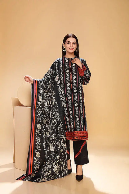 IU Collection IU-S-25-031- Digital Print lawn 3Pc Nishat