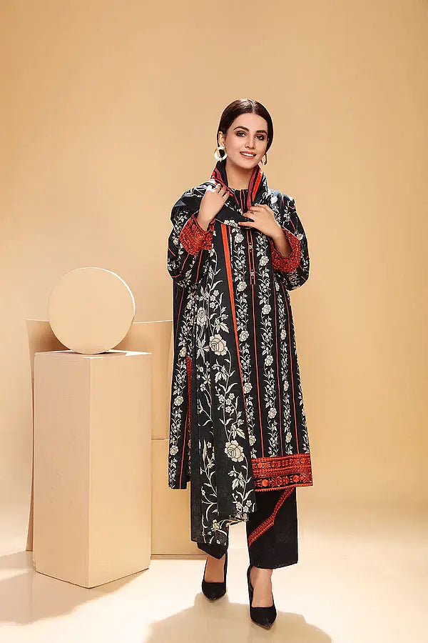 IU Collection IU-S-25-031- Digital Print lawn 3Pc Nishat