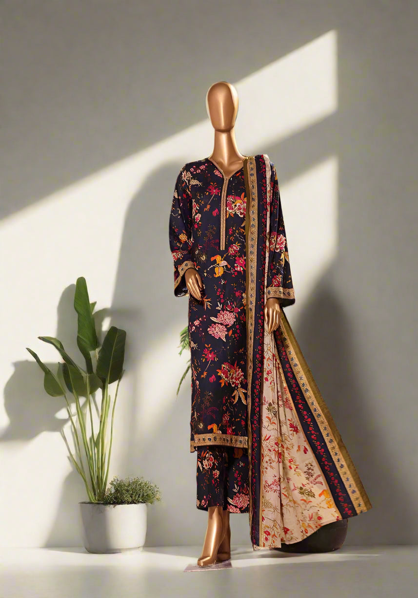 IU Collection IU-S-25-056- Digital Print lawn 3Pc