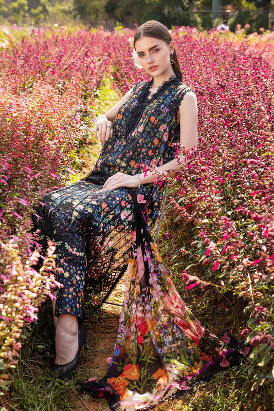 IU Collection IU-S-066- Digital Print lawn 3Pc M.Print