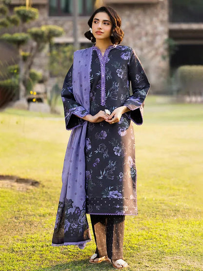 IU Collection IU-S-078- Airjet Bana Dora Luxury lawn-25 3Pc