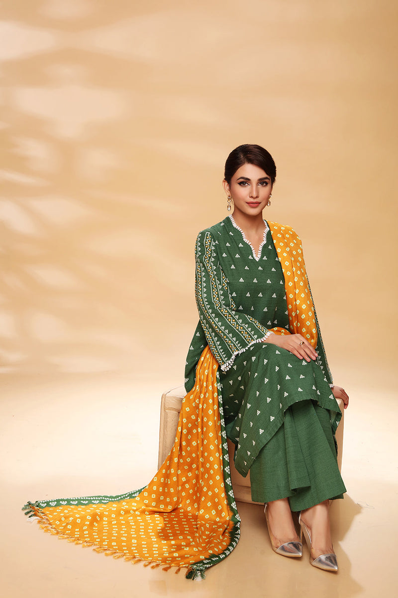 IU Collection IU-S-25-036- Digital Print lawn 3Pc Nishat