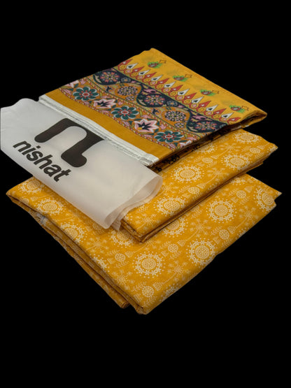 IU Collection IU-S-25-030- Digital Print lawn 3Pc Nishat