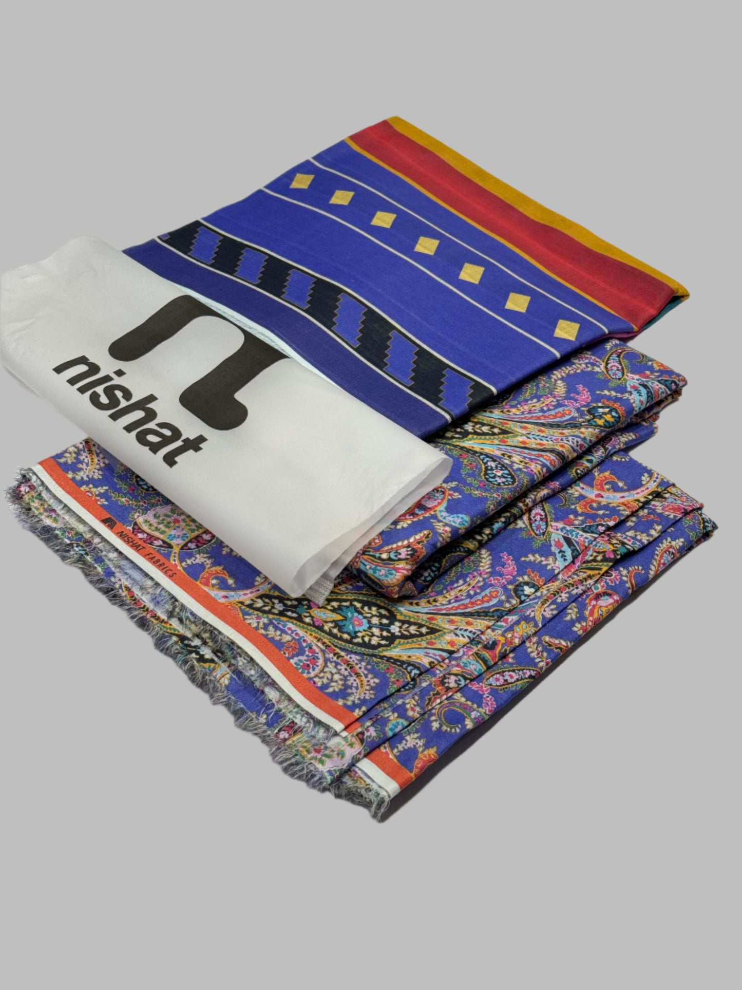 IU Collection IU-S-25-039- Digital Print lawn 3Pc Nishat